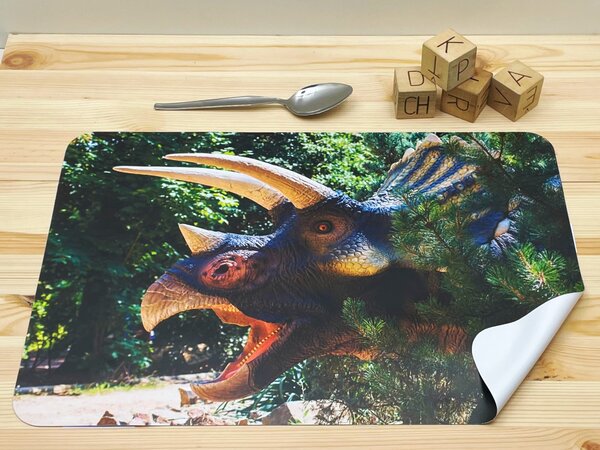 PokojovaDekorace.cz, Dětské prostírání - 041, Dinosaurus, 43x30cm