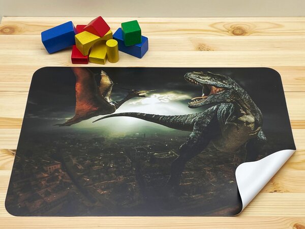 PokojovaDekorace.cz, Dětské prostírání - 047, Dinosaurus, 43x30cm