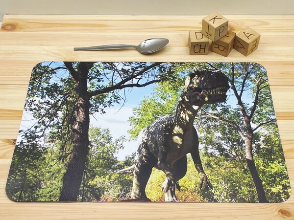 PokojovaDekorace.cz, Dětské prostírání - 046, Dinosaurus, 43x30cm