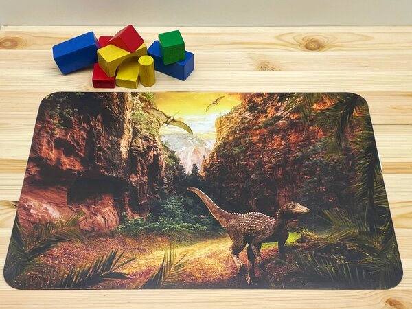 PokojovaDekorace.cz, Dětské prostírání - 042, Dinosaurus, 43x30cm