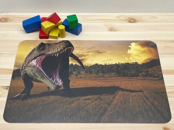 PokojovaDekorace.cz, Dětské prostírání - 049, Dinosaurus, 43x30cm