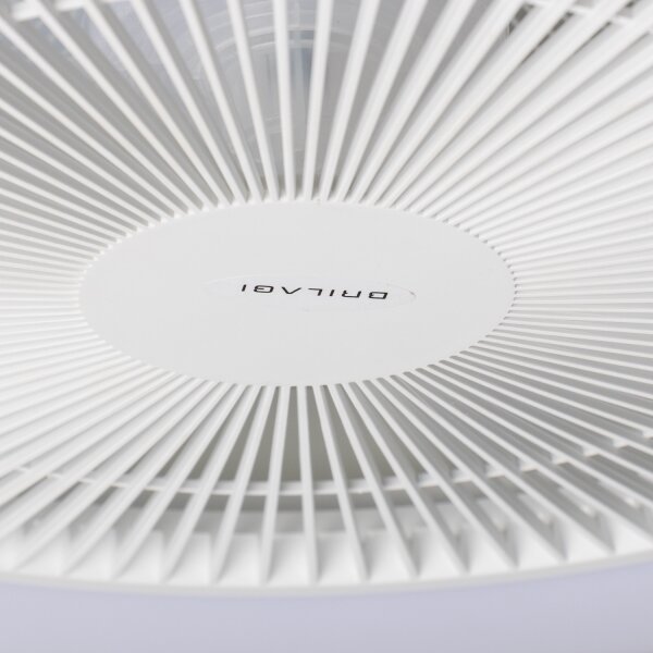 Brilagi - LED Stmívatelné svítidlo s ventilátorem AURA LED/38W/230V bílá + DO