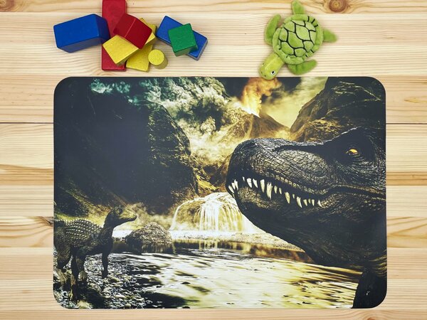PokojovaDekorace.cz, Dětské prostírání - 040, Dinosaurus, 43x30cm