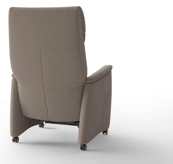 RELAXAČNÍ KŘESLO, textil, šedohnědá Sit & More - Online Only křesla & taburety, Online Only