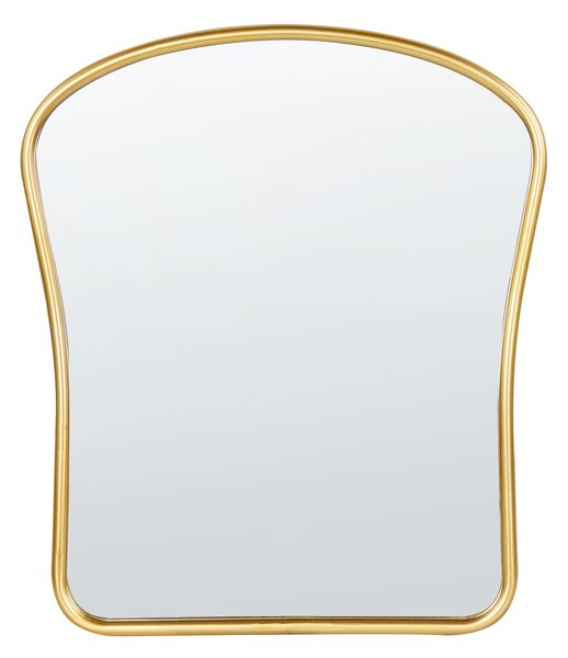 Zrcadlo NOTH 45 cm 53 cm Kov Zlatá