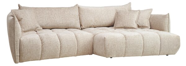 ROHOVÁ SEDAČKA, textil, béžová Lomoco - Sedací soupravy