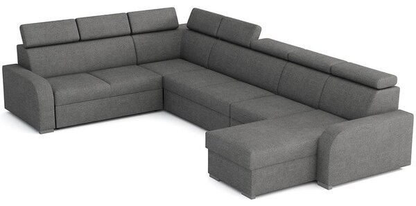 Sedací souprava OSLO U | 250x380x170 | rozkládací + 3x úložný prostor | VÝBĚR TKANIN