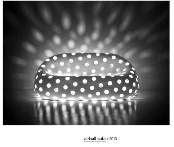 Sofa Airball možnost osvětlení: bez osvětlení