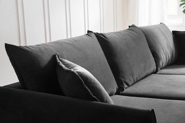 ROHOVÁ SEDAČKA, textil, antracitová MID.YOU - Online Only sedačky, Online Only