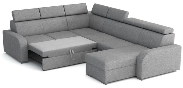 Sedací souprava OSLO U | 250x310x170 | rozkládací + 2x úložný prostor | VÝBĚR TKANIN