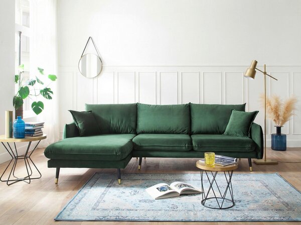 ROHOVÁ SEDAČKA, textil, zelená MID.YOU - Online Only sedačky, Online Only