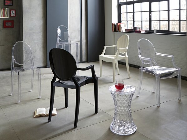 Kartell designové židle Victoria Ghost