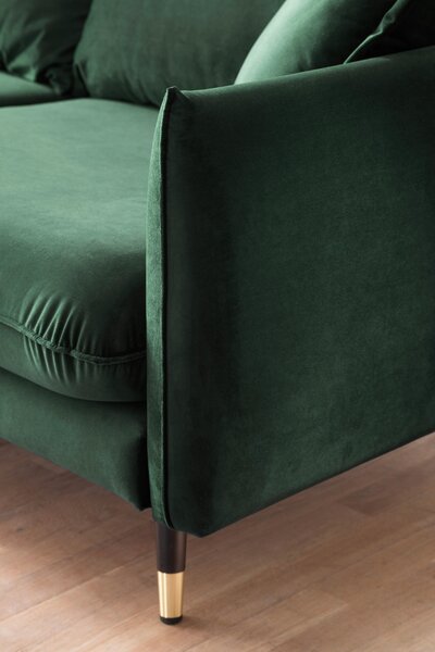 ROHOVÁ SEDAČKA, textil, zelená MID.YOU - Online Only sedačky, Online Only