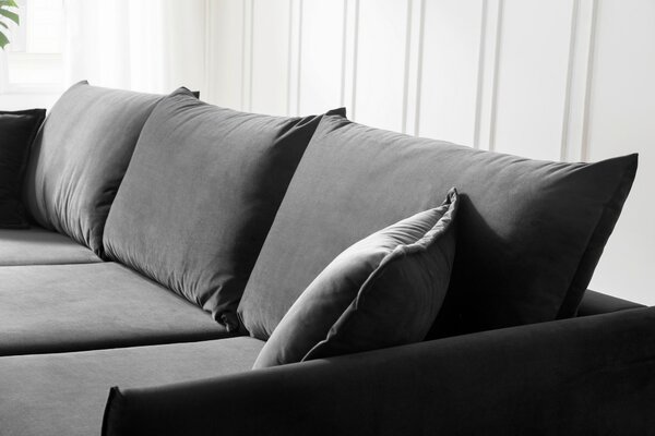 ROHOVÁ SEDAČKA, textil, antracitová MID.YOU - Online Only sedačky, Online Only