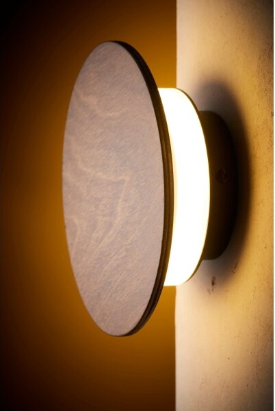 LED Nástěnné svítidlo DROP LED/4W/230V dekor ořech