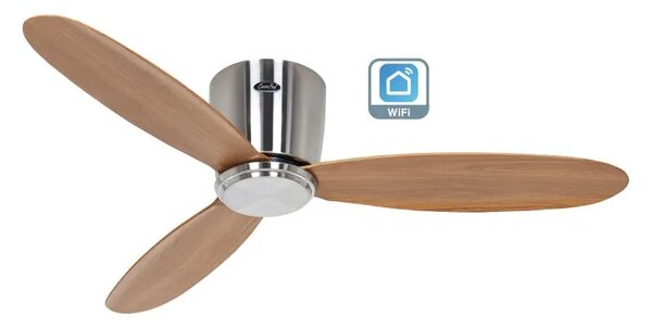 CasaFan 311300W Eco Plano II WiFi, přírodní dub, stropní ventilátor