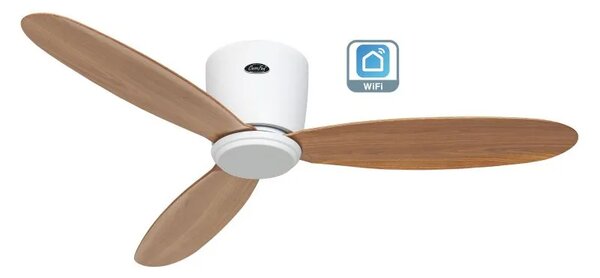 CasaFan 311304W Eco Plano II WiFi, přírodní dub, stropní ventilátor