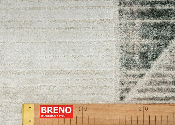 Breno Kusový koberec MODENA 602/onyx, 120x170 cm, Šedá