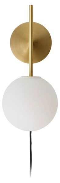 -25 % Dny MOMENTI– Audo CPH Zlaté kovové nástěnné světlo TR BULB