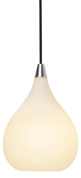 Stropní lampa Drops bílá, stříbrná Rozměry: Ø 17 cm, výška 24 cm