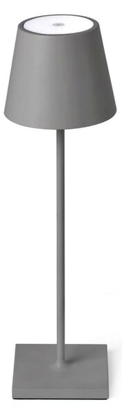 FARO TOC 380 šedá přenosná stolní lampa