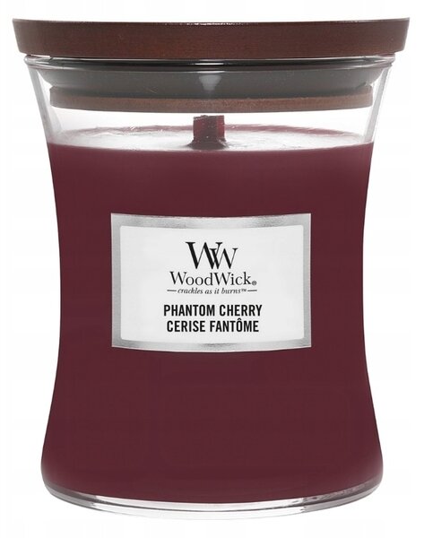 Sójová vonná svíčka PHANTOM CHERRY Woodwick 1 ks