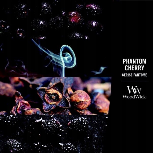 Sójová vonná svíčka PHANTOM CHERRY Woodwick 1 ks