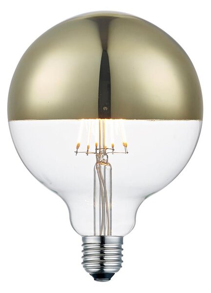 Stmívatelná žárovka Top De Luxe zlatá 12,5 cm