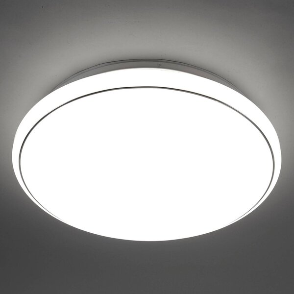 JUST LIGHT. GmbH LED stropní svítidlo Jupiter - hvězdná obloha, stmívatelný, Bílá / opál, Obývací pokoj / jídelna, Plast, Moderní