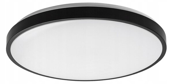 Stropní Svítidlo stropní LED koupelnový černý kulatý 42 cm IP44 4000K Rabalux