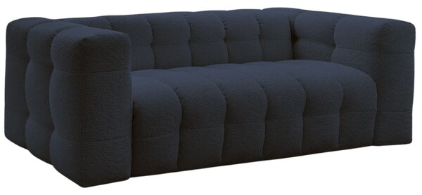 -25 % Dny MOMENTI– Bobochic Paris Tmavě modrá bouclé rozkládací pohovka Cloud 228 cm