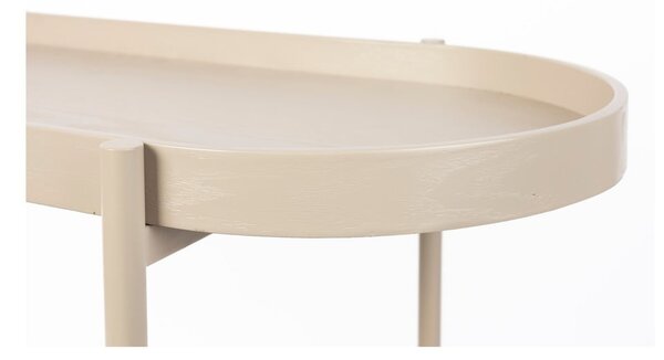 Béžový konzolový stolek 39x85 cm Amaya – White Label