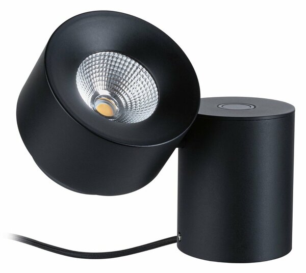 PAULMANN LED stolní lampa 3-krokové-stmívatelné Puric Pane 2700K 3W černá