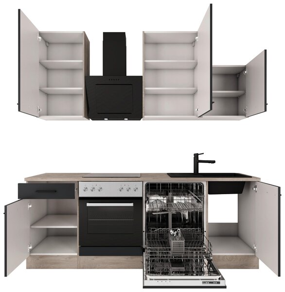 KUCHYŇSKÝ BLOK 220 cm FlexWell - Online Only kuchyňské linky, Online Only