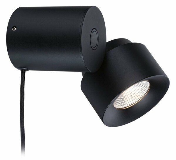 PAULMANN LED stolní lampa 3-krokové-stmívatelné Puric Pane 2700K 3W černá