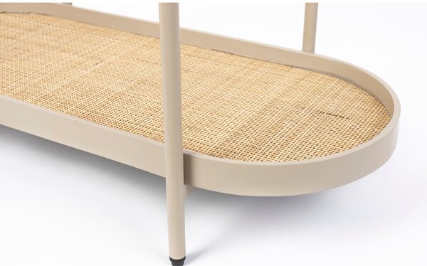 Béžový konzolový stolek 39x85 cm Amaya – White Label