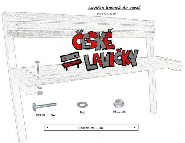 České lavičky s.r.o. Lavice Do země CL1009