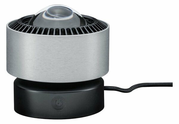 PAULMANN LED stolní lampa Aldan 3,5W černá/hliník kartáčovaný stmívatelné 797.18 P 79718