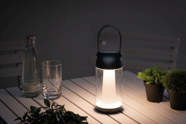 PAULMANN Mobilní stolní lampa Capulino IP44 stmívatelné na baterie 942.67