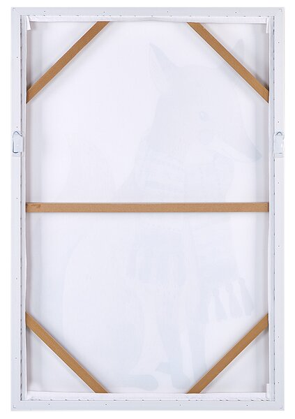 Plátno MUCCIA Zvířecí motiv 63 x 99 cm Hnědá
