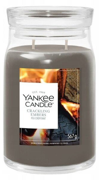 Sójová vonná svíčka Praskající uhlíky Yankee Candle