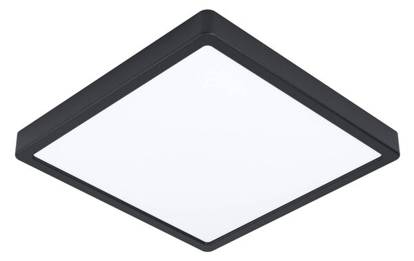 Černé LED stropní svítidlo 28,5x28,5 cm FUEVA 5 – EGLO