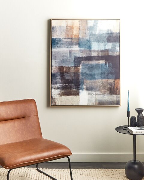 Plátno PULSANO Abstraktní motiv 83 x 103 cm Pestrá