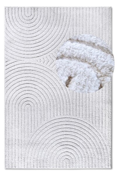 Bílý koberec 120x170 cm Panglao New York White – Elle Decoration