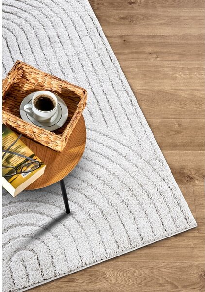 Bílý koberec 200x280 cm Panglao New York White – Elle Decoration