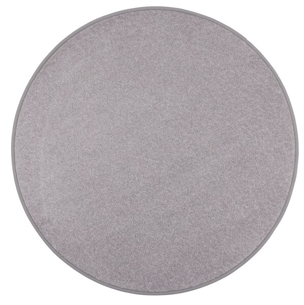 Vopi koberce Kusový koberec Eton šedý 73 kruh - 100x100 (průměr) kruh cm