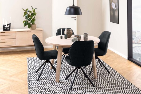 Actona Rozkládací jídelní stůl A-line 120/220 cm bělený dub
