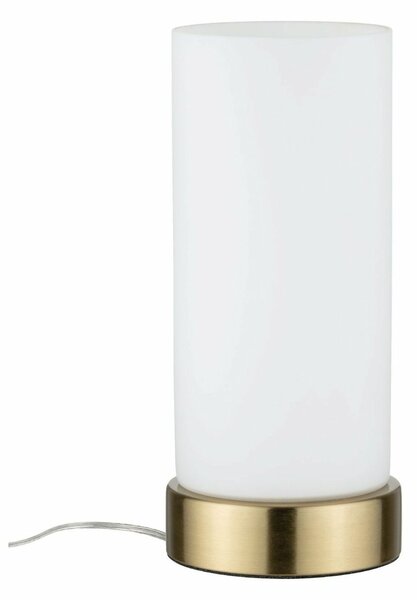 PAULMANN Stolní lampa Pinja dotykový vypínač 1-ramenné mosaz/opál 770.55 P 77055