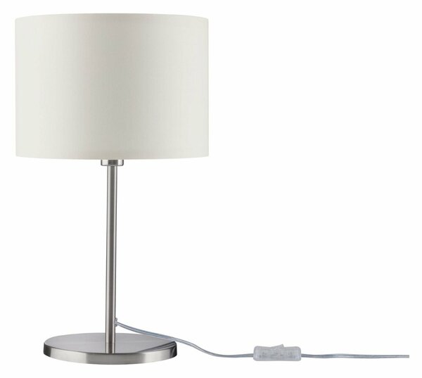 Paulmann Tessa stolní lampa Creme/kov kartáčovaný bez zdroje světla, max. 40W E14 709.23 P 70923
