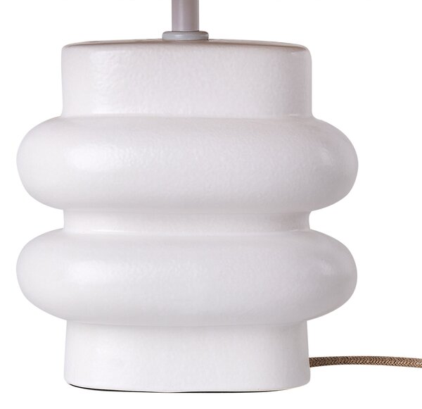 Stolní lampa JUDY Keramika Bílá